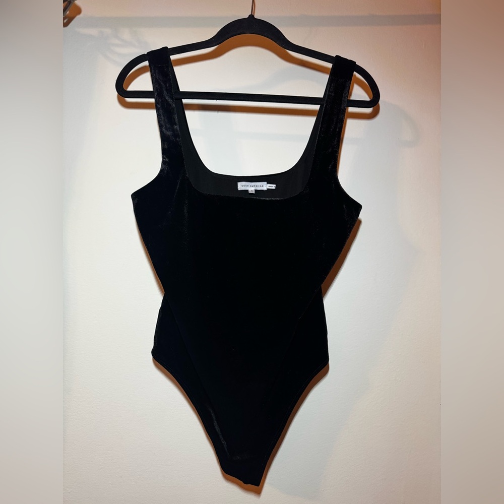 Black Velvet Bodysuit